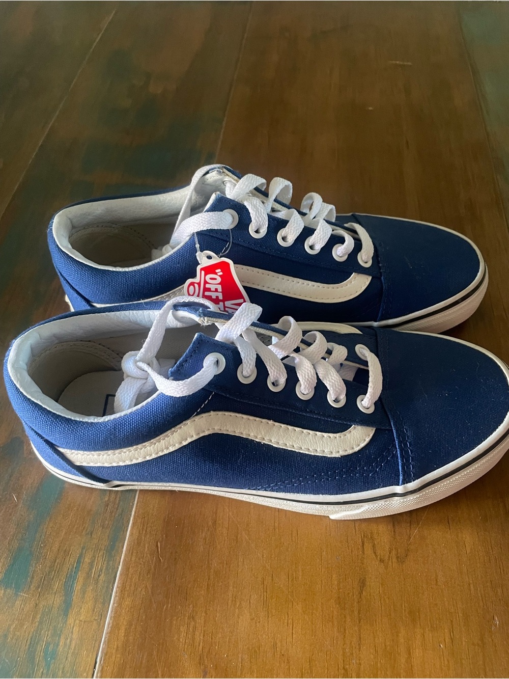 NWT Vans Old Skool Sneakers - Blue and White